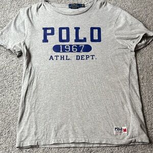 Ralph Lauren Gray Custom Slim Fit Shirt